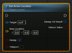 SetActorLocationNode